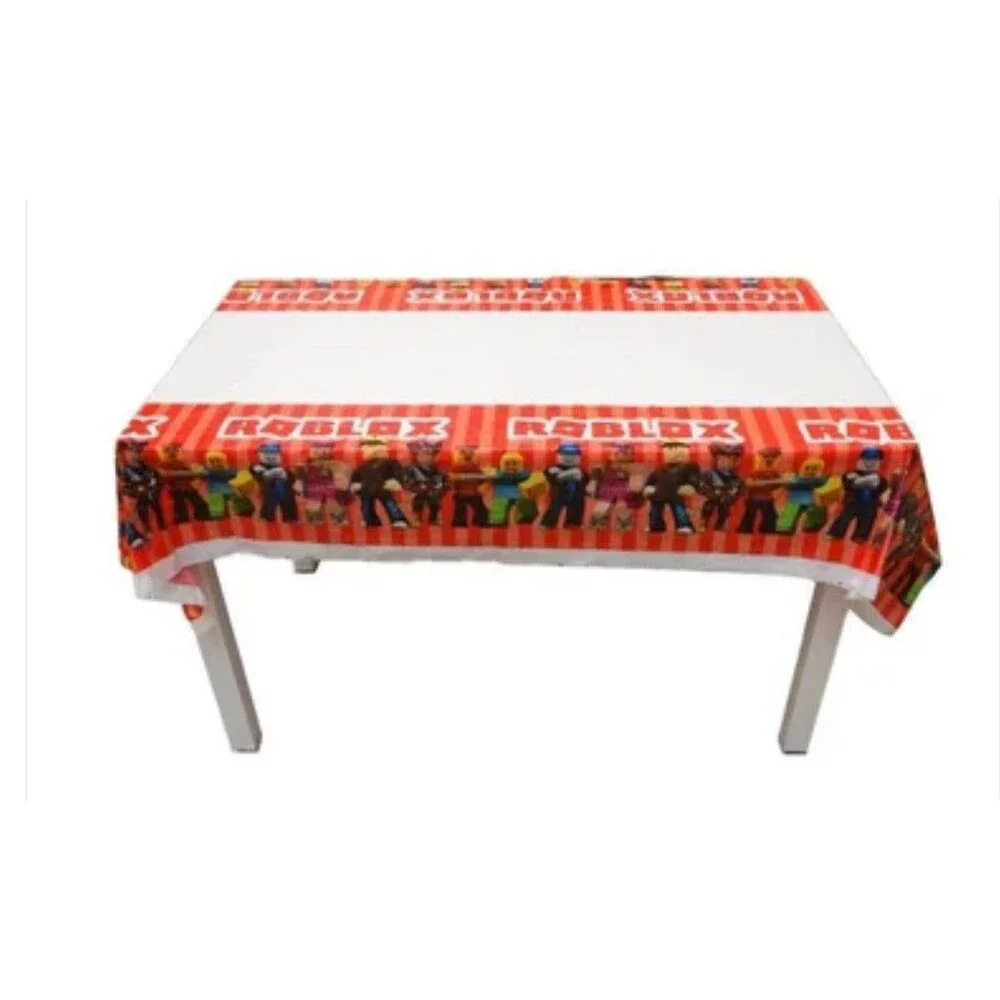 2 Piece Robot Party Tablecloth Game For Birthday Decoration 2 For Price Of 1